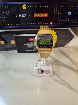 Reloj Timex T80 x Pac-Man Dorado Nuevo