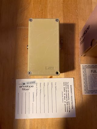 MXR Envelope Filter Pedal Vintage