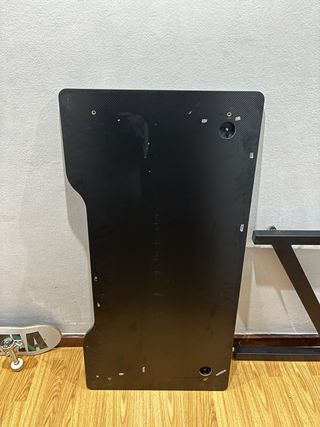 Mesa Gaming Negra Fibra de Carbono