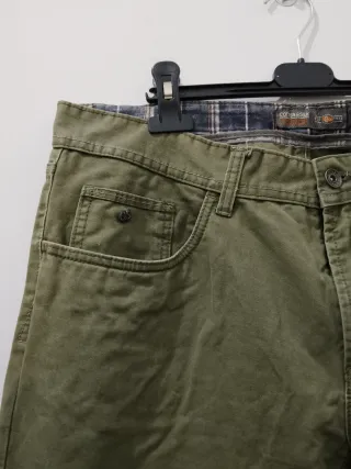 Pantaloni uomo Cotton&Silk verde oliva