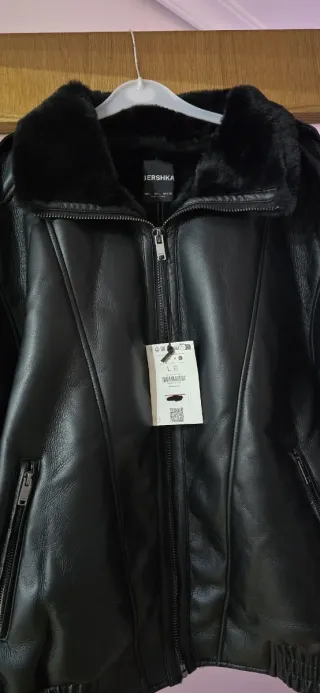 Cazadora Bershka doble faz oversize L