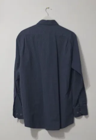 Camisa Christian Dior Azul estrellas blancas