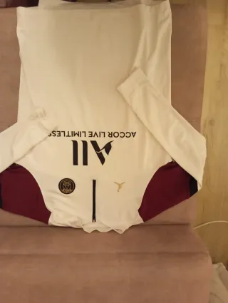 Sudadera PSG Jordan Blanca y Roja