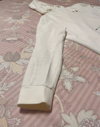 Sudadera Puma Blanca con Capucha y Cremallera