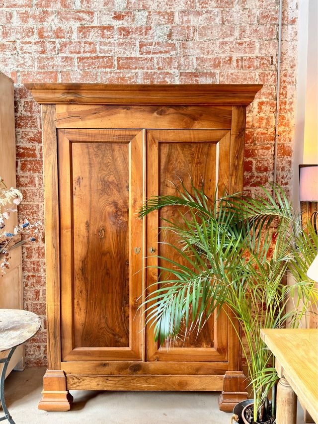 Guardaroba Francese in Legno Louis Philippe