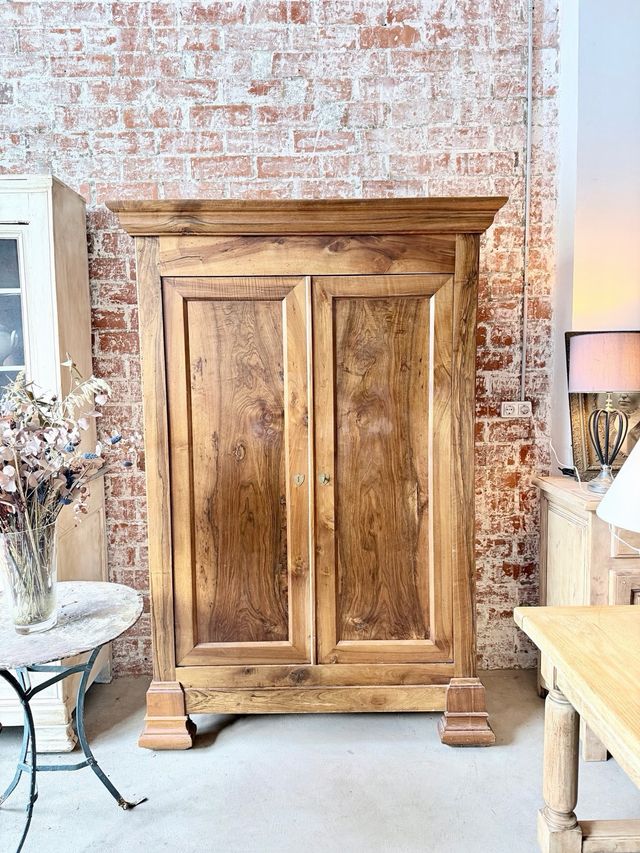 Guardaroba Francese in Legno Louis Philippe
