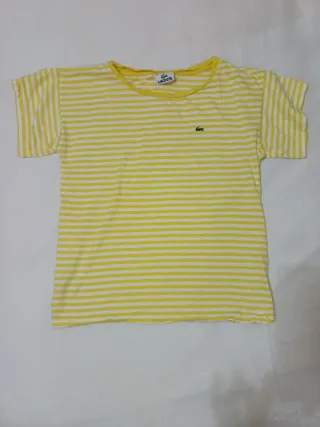 Polo Lacoste Rayas Mujer