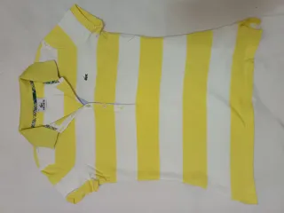 Polo Lacoste Rayas Mujer