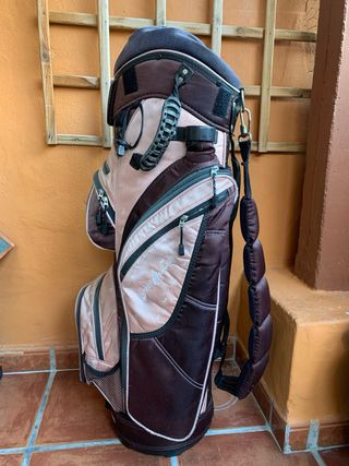 Bolso de Golf Green Lamb Marrón y Rosa