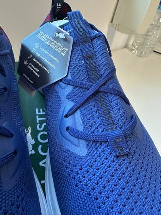 Zapatillas Lacoste Azul Mujer Talla 40.5