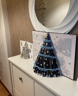 Árbol de Navidad Adorno Regalo original Encaje