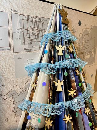 Árbol de Navidad Adorno Regalo original Encaje