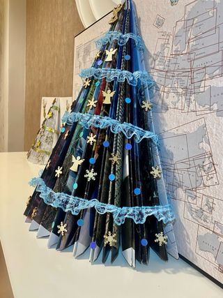 Árbol de Navidad Adorno Regalo original Encaje