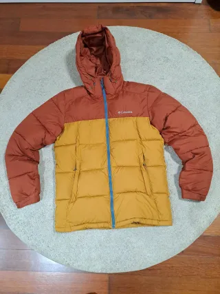 Chaqueta Columbia Anorak Naranja y Amarillo