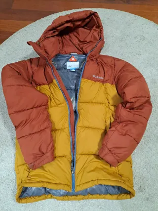 Chaqueta Columbia Anorak Naranja y Amarillo