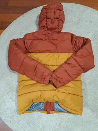 Chaqueta Columbia Anorak Naranja y Amarillo