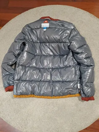 Chaqueta Columbia Anorak Naranja y Amarillo