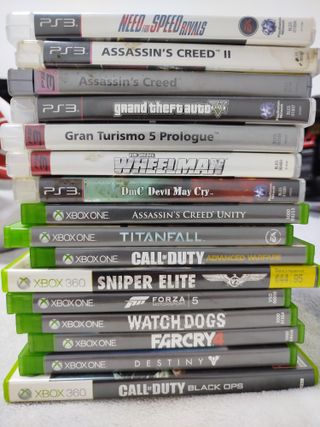 Lote 16 Videojuegos PS3 Xbox One 360
