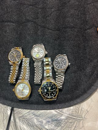 5 Relojes Oro y Plata