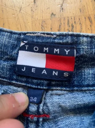 Pantalones cortos vaqueros Tommy Hilfiger talla 34