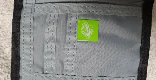 Billetera Juvenil color verde tipo camuflaje