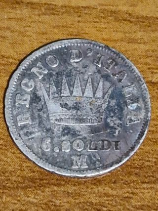 5 Soldi Italia Napoleón 1811 M