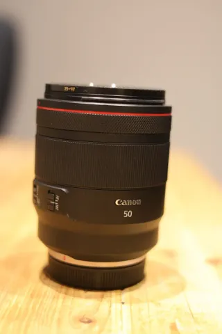 Objetivo Canon RF 50mm 1.2 L USM