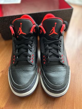 Air Jordan 3 Retro Negro Rojo