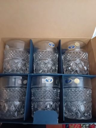 Set 12 Bicchieri Whisky Cristallo Boemia