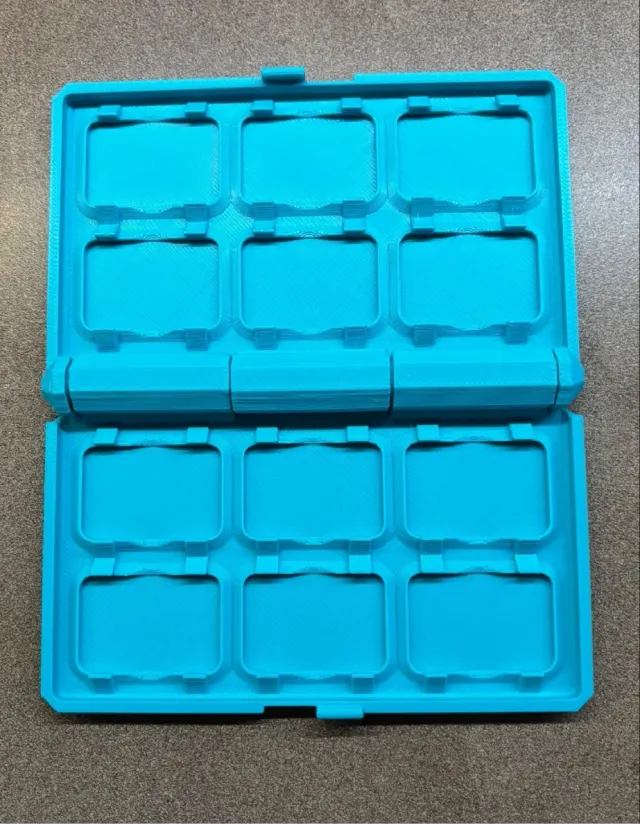 Estuche 12 juegos Nintendo Switch Azul