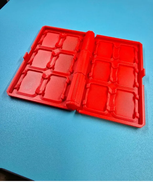 Estuche 12 juegos Nintendo Switch Azul