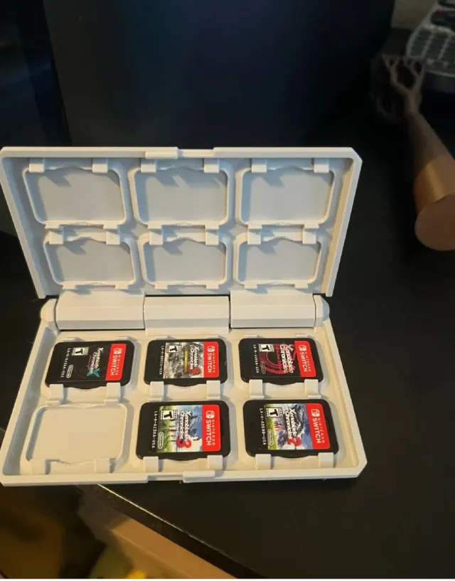 Estuche 12 juegos Nintendo Switch Azul