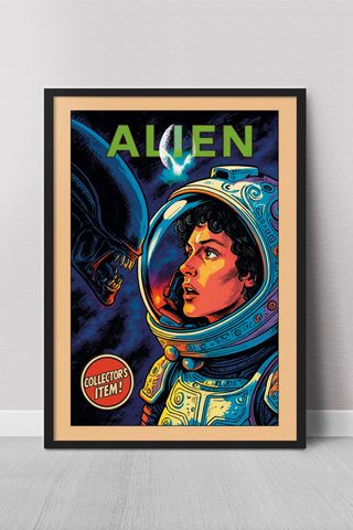 Cuadro ALIEN - El Octavo Pasajero - A3 cómic 80S