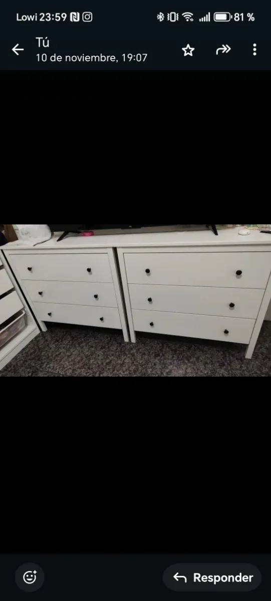 2 Comode Bianche di Ikea