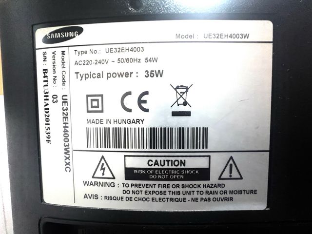 Televisor Samsung LED 32