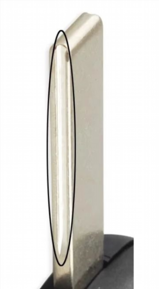 Carcasa llave 2 botones Renault HU83