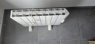 Radiador eléctrico blanco