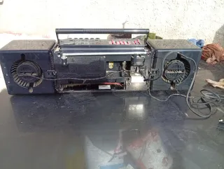 Radiocasete Philips Tandem Doble Cassette