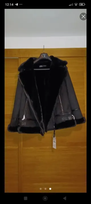 Chaqueta Zara Negra Nueva