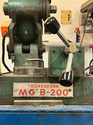 Tronzadora MG B-200 para metal