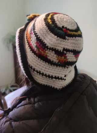 Gorro lana multicolor