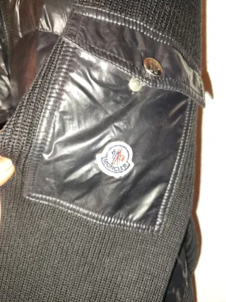 Chaqueta Moncler casual azul oscuro