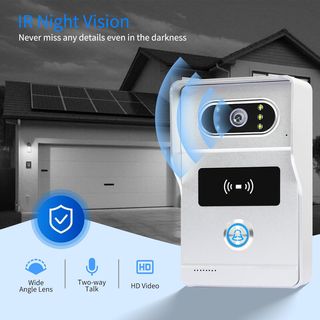 Kit videocitofono 2 fili Tuya 1080p