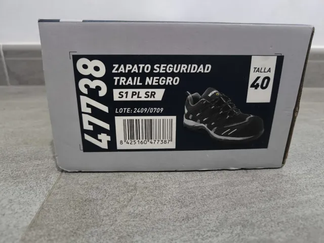 Zapatos Seguridad Workfit Talla 40