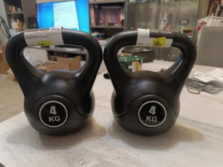 2 Manubri Kettlebell 4 kg