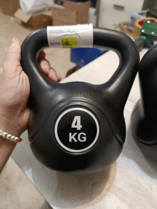 2 Manubri Kettlebell 4 kg