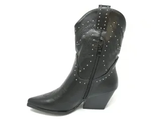 Botas cowboy mujer negras T.36-41 Nuevas