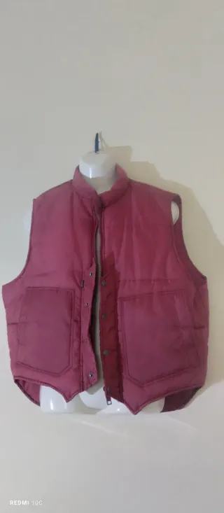 Piumino smanicato uomo invernale