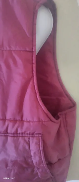 Piumino smanicato uomo invernale