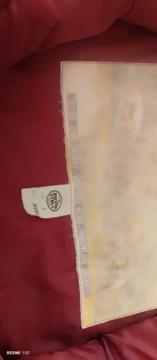 Piumino smanicato uomo invernale